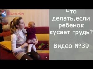 Что делать ребенок кусает грудь