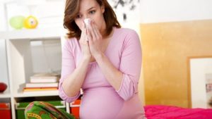 Лечение при первых признаках простуды при беременности