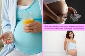 Что пить при простуде беременным на раннем сроке