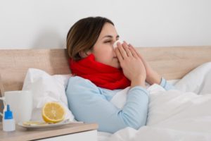 Как не заразиться от больного простудой при беременности