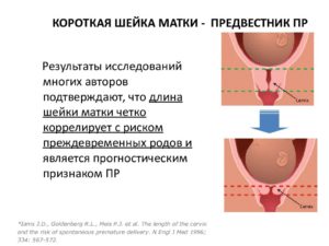 Короткая шейка матки после родов