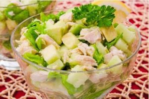 Салат для кормящих мам