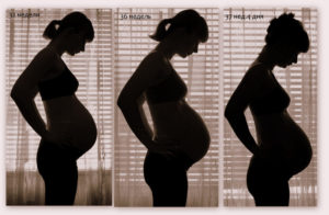 Опустился живот при беременности когда рожать у первородящих
