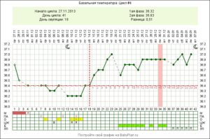 Как рассчитать овуляцию при цикле 34 дня