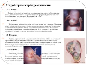 Угроза беременности во втором триместре беременности