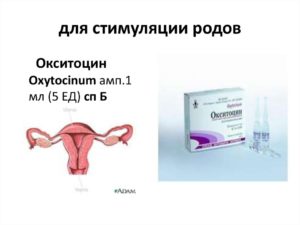 Таблетки для стимулирования родов