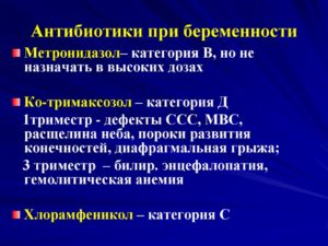 Какой антибиотик можно при беременности при простуде