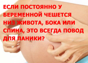 Толчки при беременности внизу живота