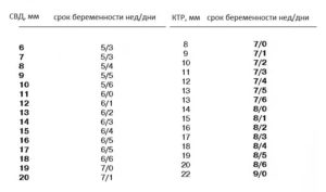 Рассчитать срок зачатия по узи