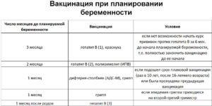 Прививки при планировании беременности