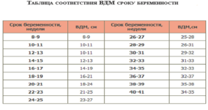 Ож по неделям беременности