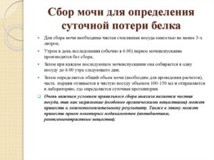 Как правильно собирать суточную мочу беременным на белок