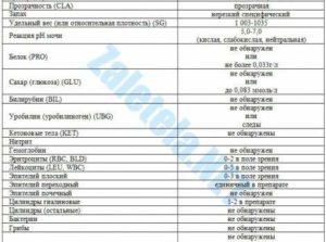Моча при беременности норма