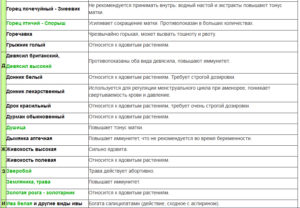 Какие травы можно при беременности в первом триместре