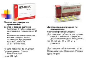 Пить ли ношпу перед родами