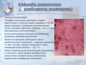 Klebsiella pneumoniae 10 в 3 степени в моче