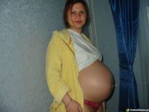 На 35 неделе беременности ребенок активно шевелится