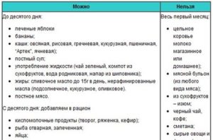 Что можно есть на 4 месяце грудного вскармливания