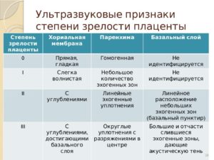 В 32 недели плацента 3 степени зрелости в