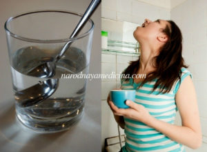 Содово солевой раствор для полоскания горла при беременности