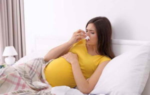 Первые признаки простуды у беременной что делать