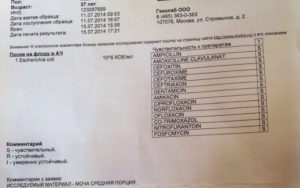 Посев мочи при беременности