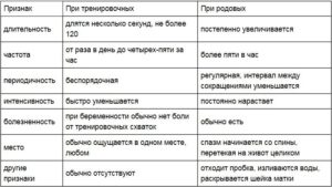 Тренировочные схватки ощущения на 27 неделе беременности