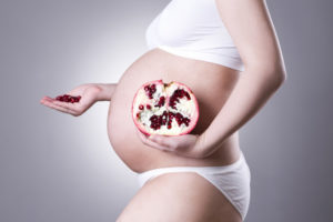 Гранат на ранних сроках беременности