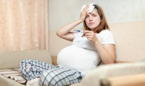 Температура при беременности простуда