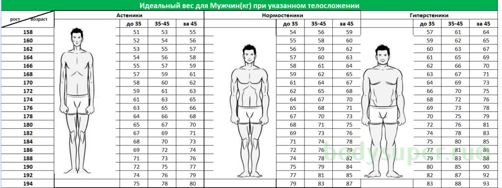 До какого возраста у мужчин стоит