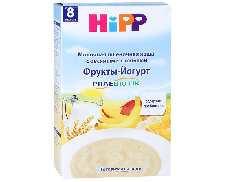 Hipp детское питание каши овсяные