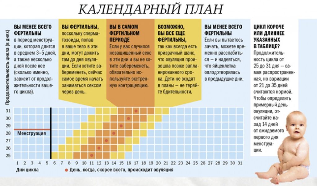 Во время овуляции ппа