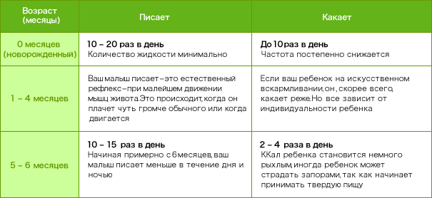 Ребенок часто какает 9 месяцев