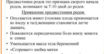 Предвестники родов у повторнородящих на 37 неделе форум