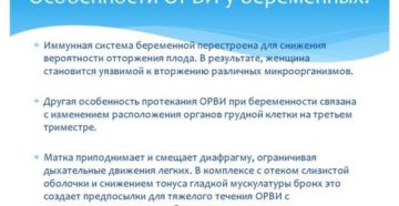 Первый триместр беременности орви