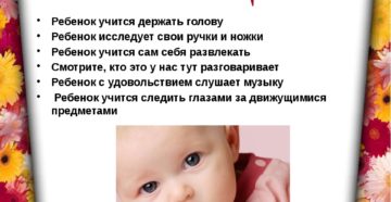 Когда начинает держать голову новорожденный