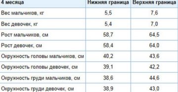 Вес мальчика в 6 месяцев